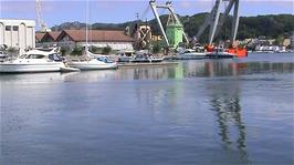 The harbour, Sandnes, 12.5 miles into the ride